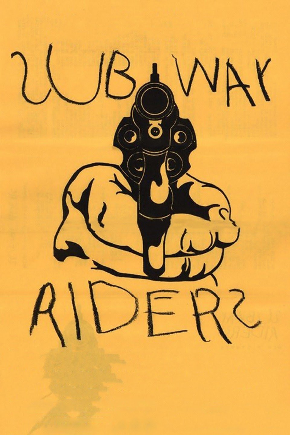 L'affiche du film Subway Riders