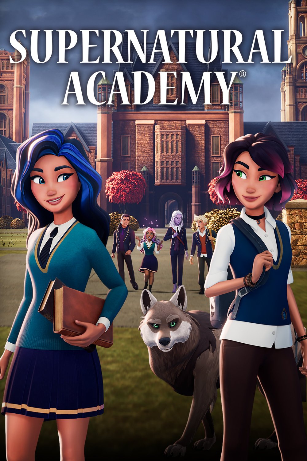 L'affiche du film Supernatural Academy