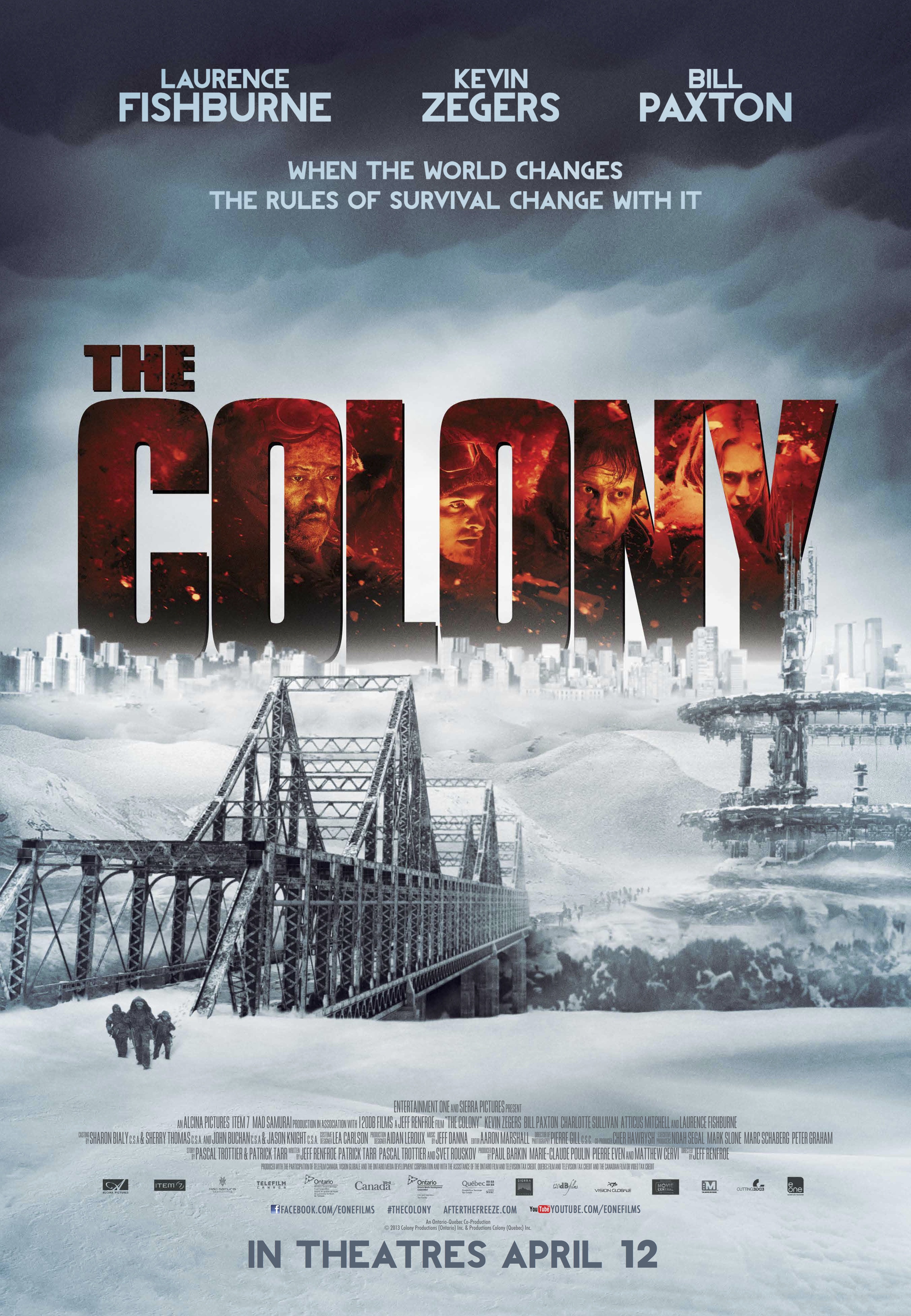 L'affiche du film The Colony