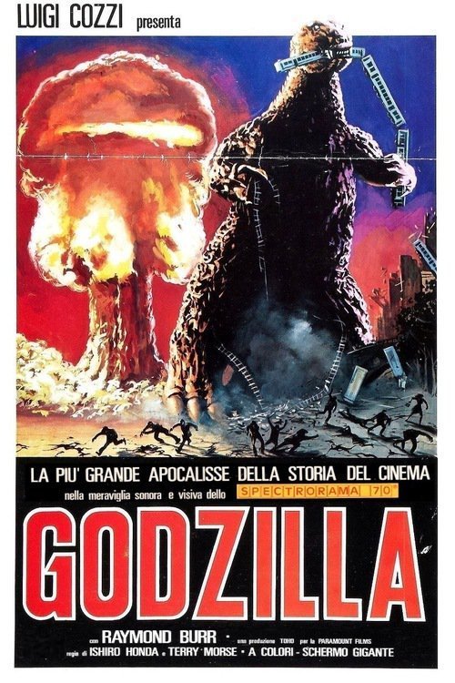 L'affiche du film Godzilla