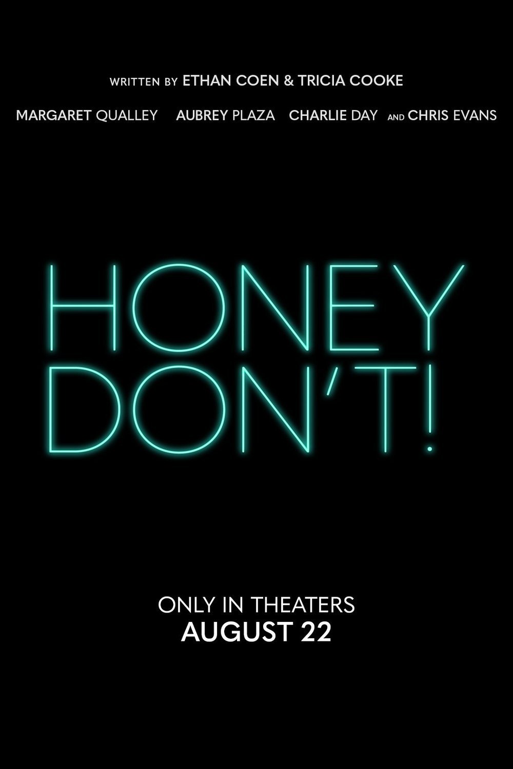 L'affiche du film Honey Don't!