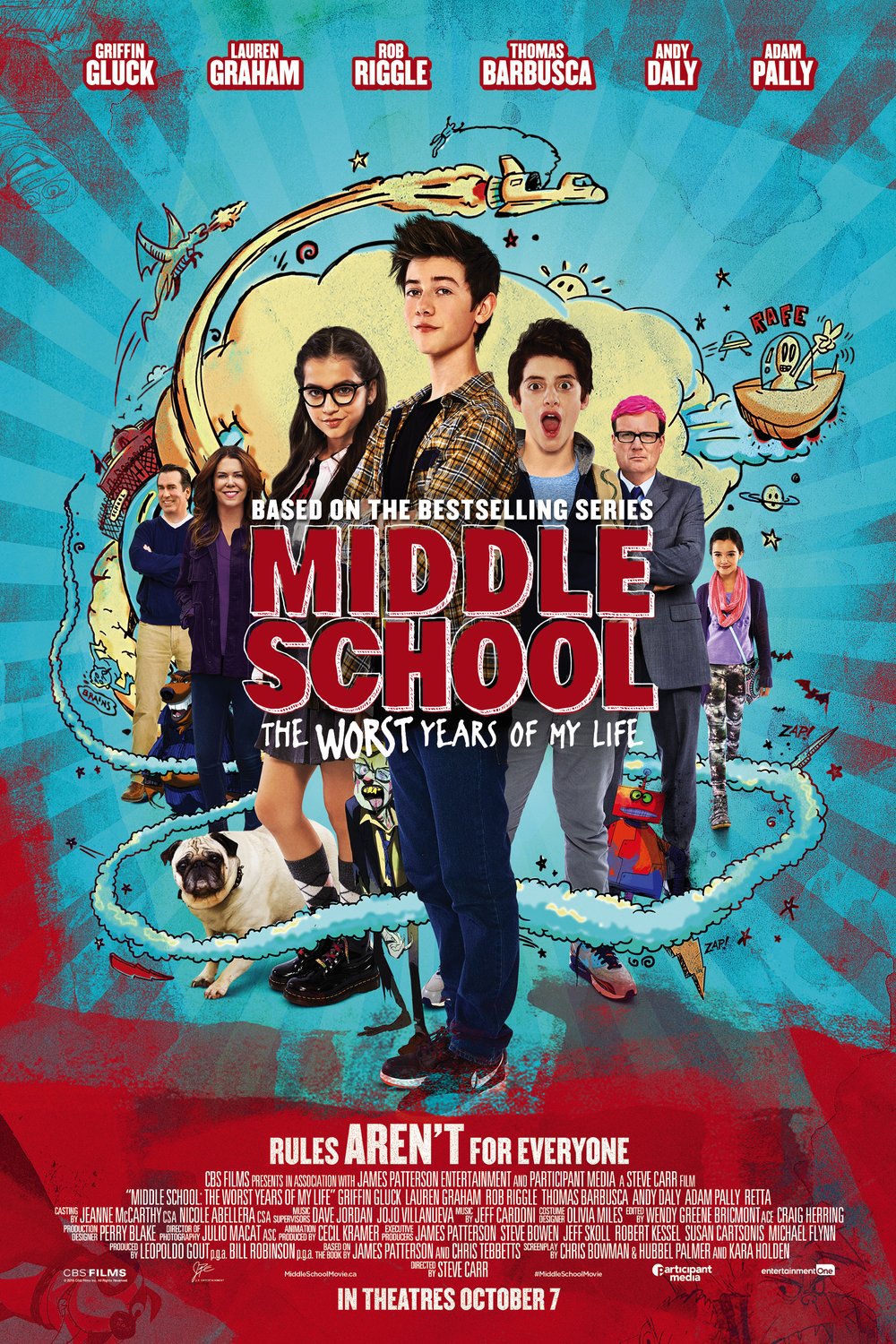 Poster of the movie Middle School: The Worst Years of My Life [2016]