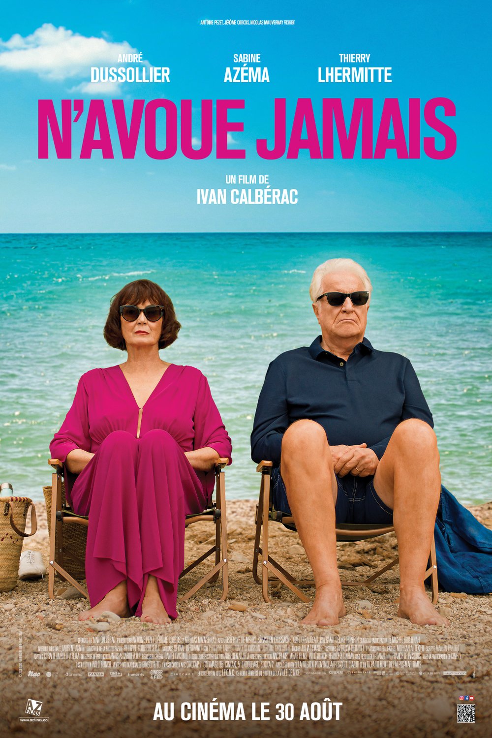L'affiche du film N'avoue jamais