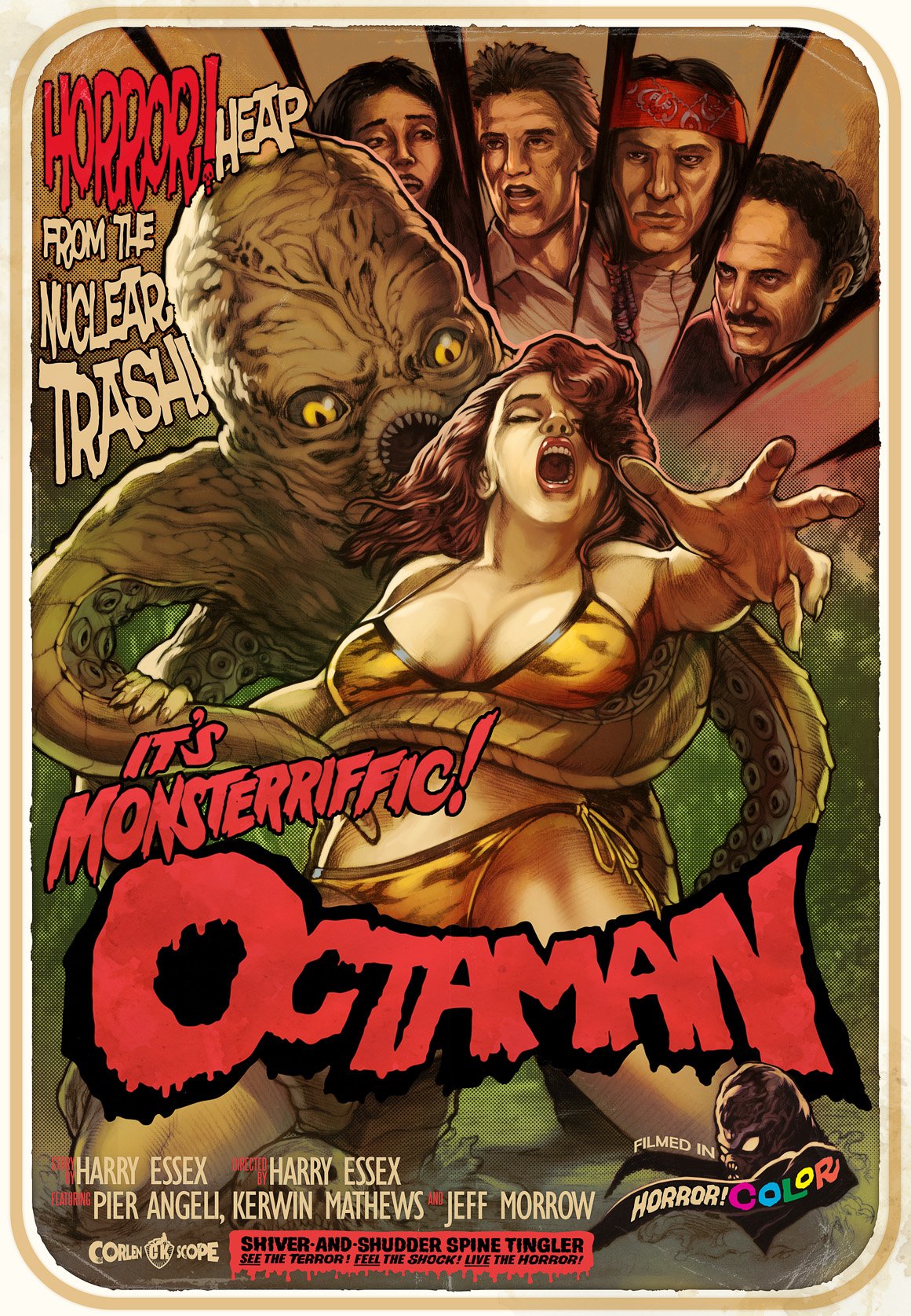 L'affiche du film Octaman