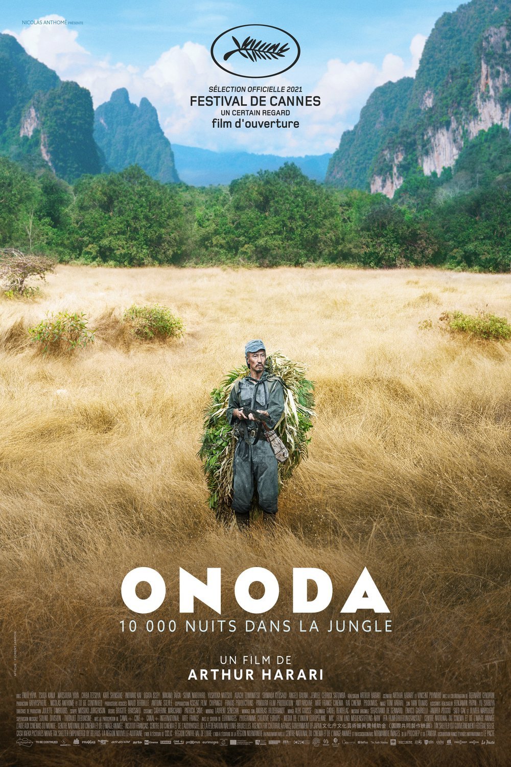 L'affiche du film Onoda, 10 000 nuits dans la jungle