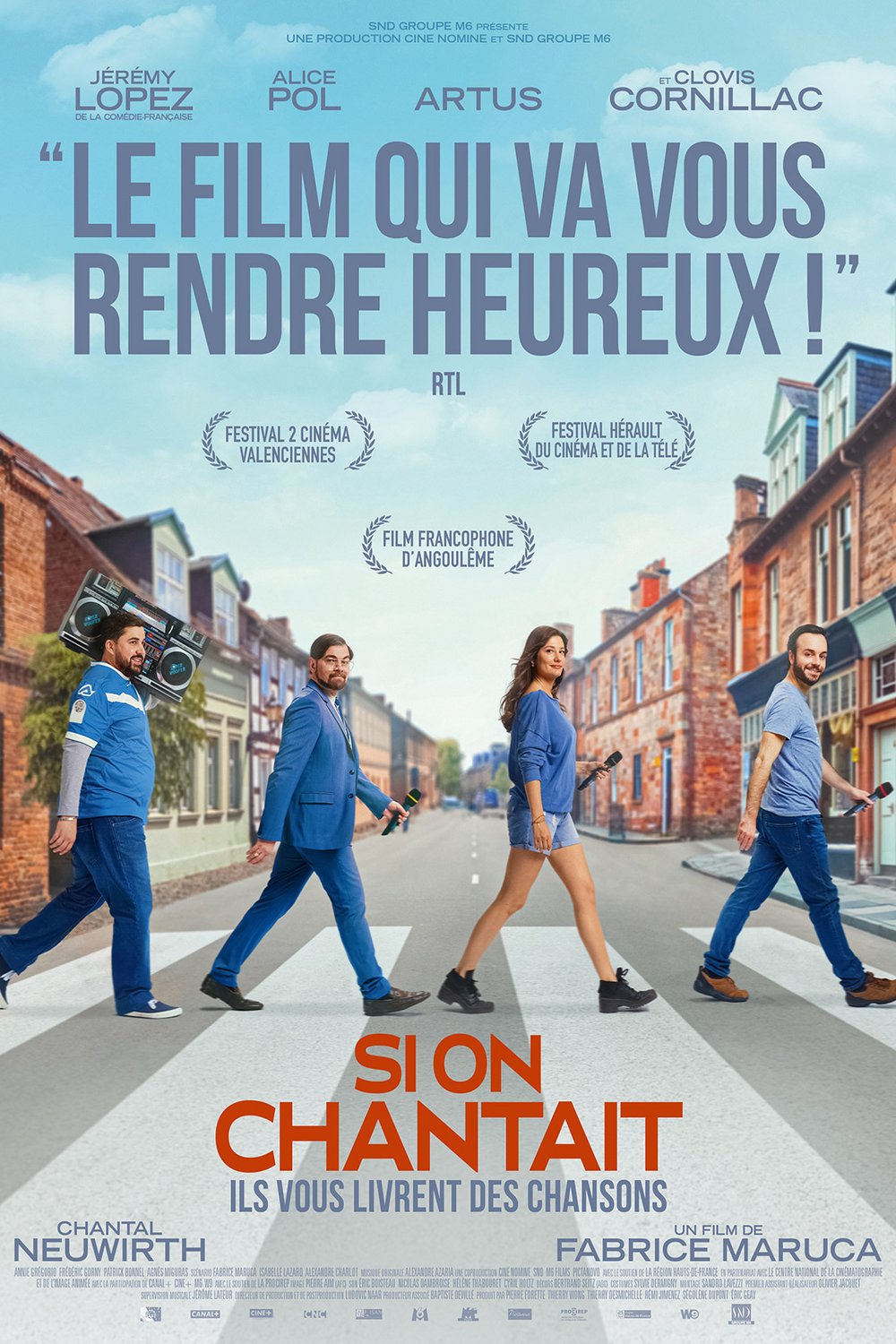 L'affiche du film Si on chantait