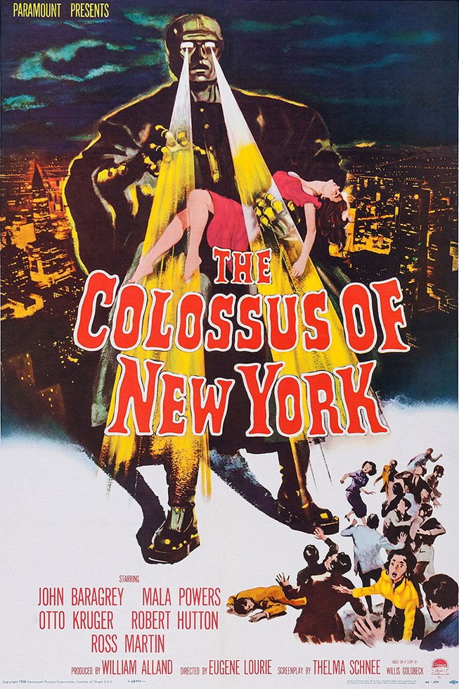 L'affiche du film The Colossus of New York