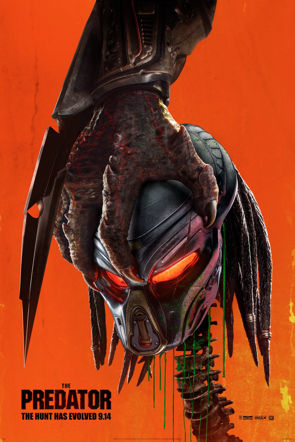 Poster of the movie The Predator [2018]