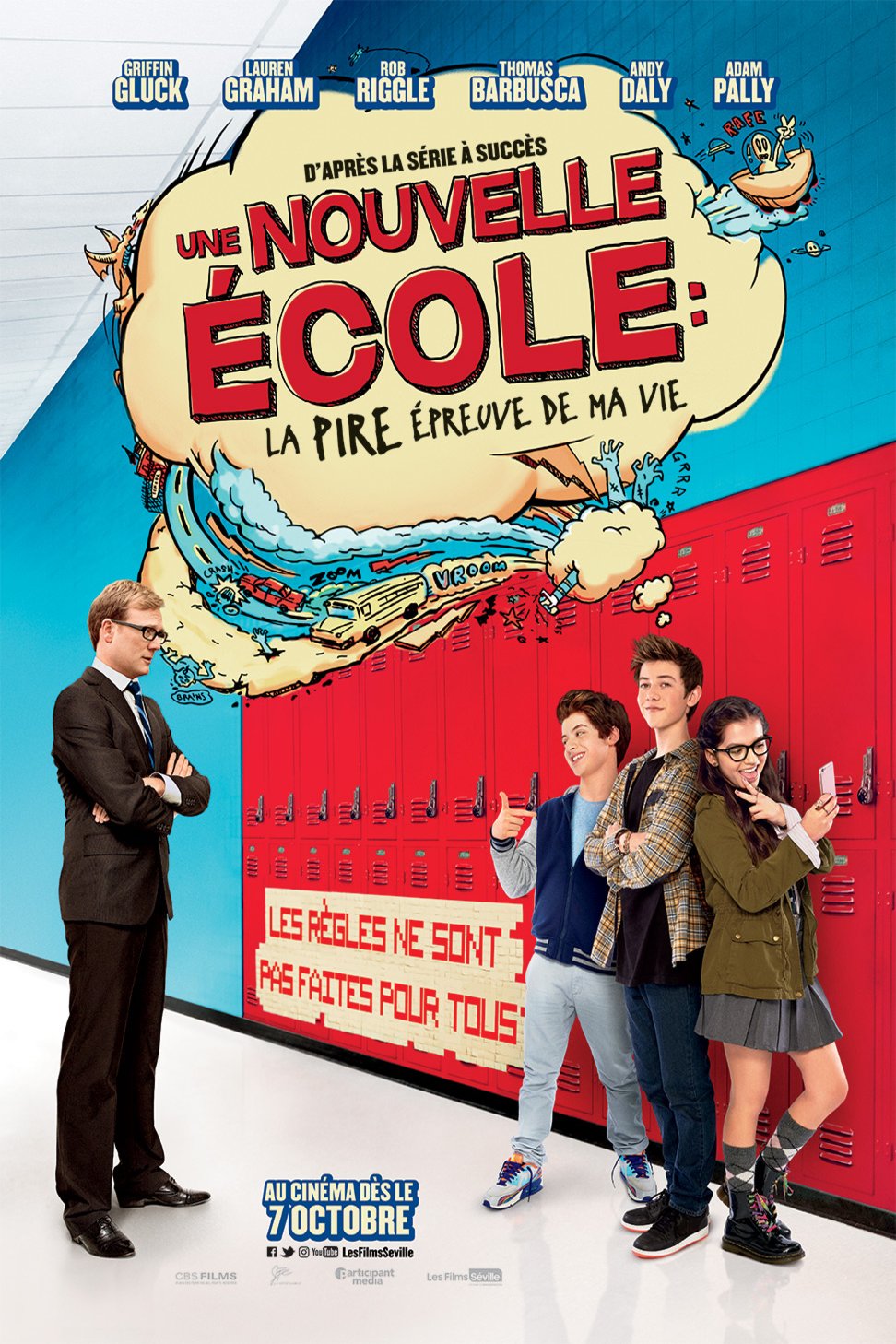 L'affiche du film Une Nouvelle école: La pire épreuve de ma vie