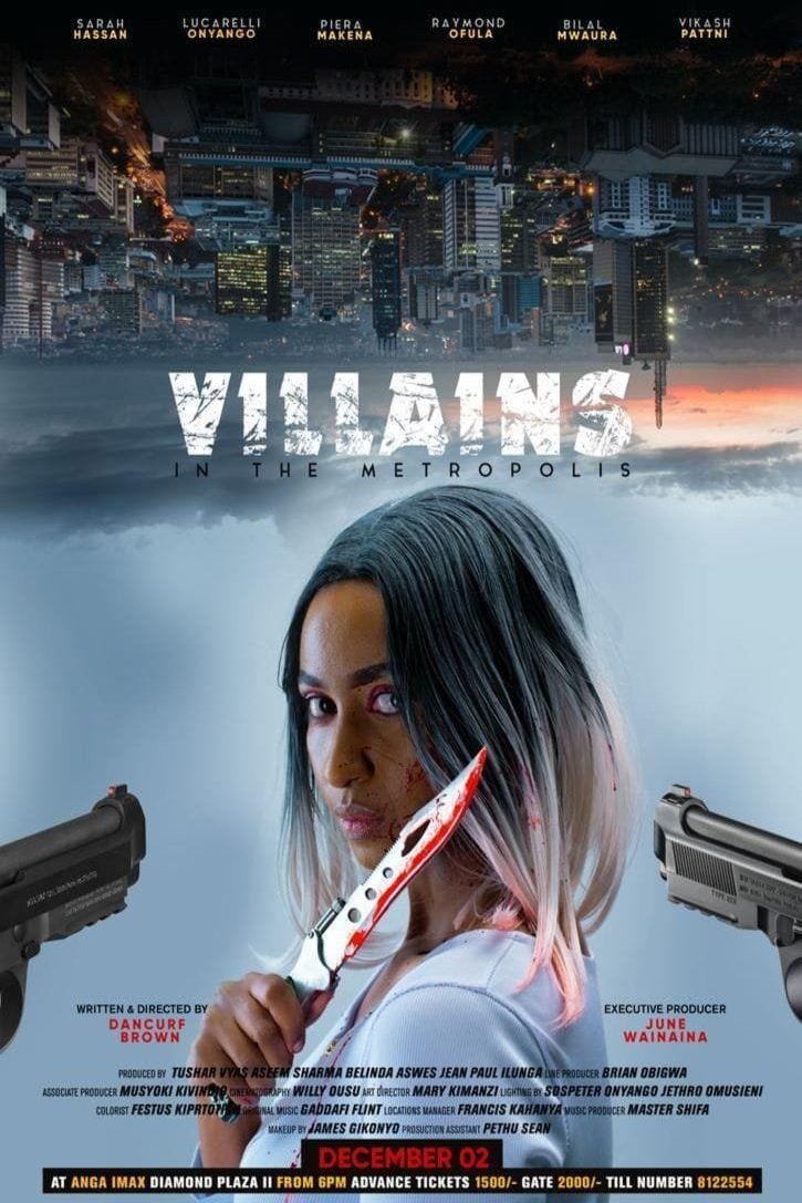 L'affiche du film Villains in the Metropolis