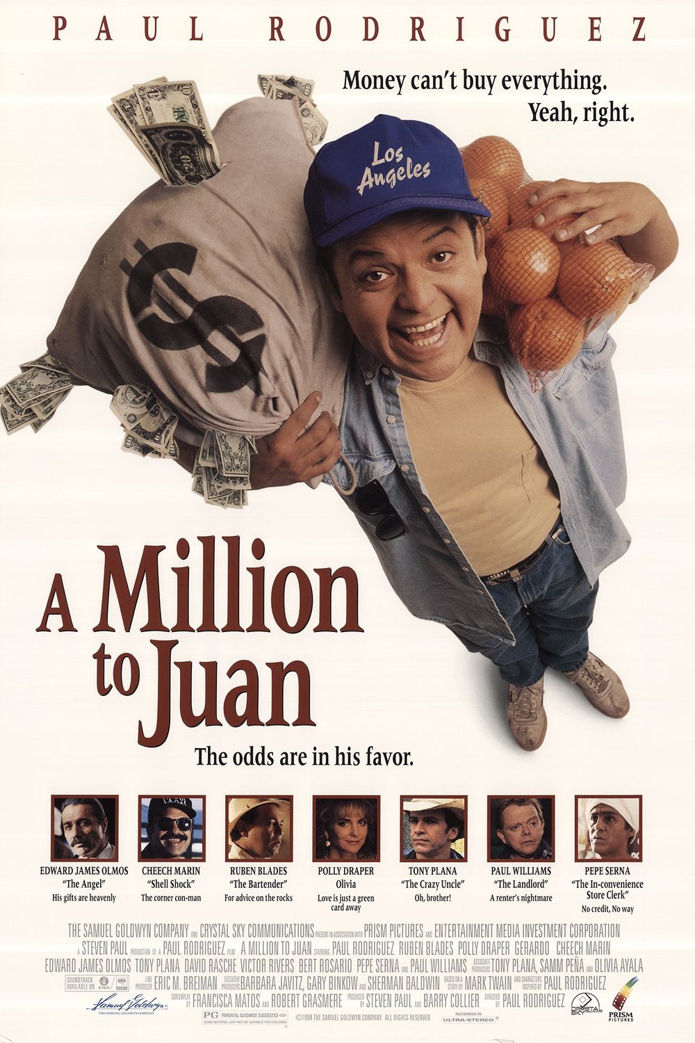 L'affiche du film A Million to Juan
