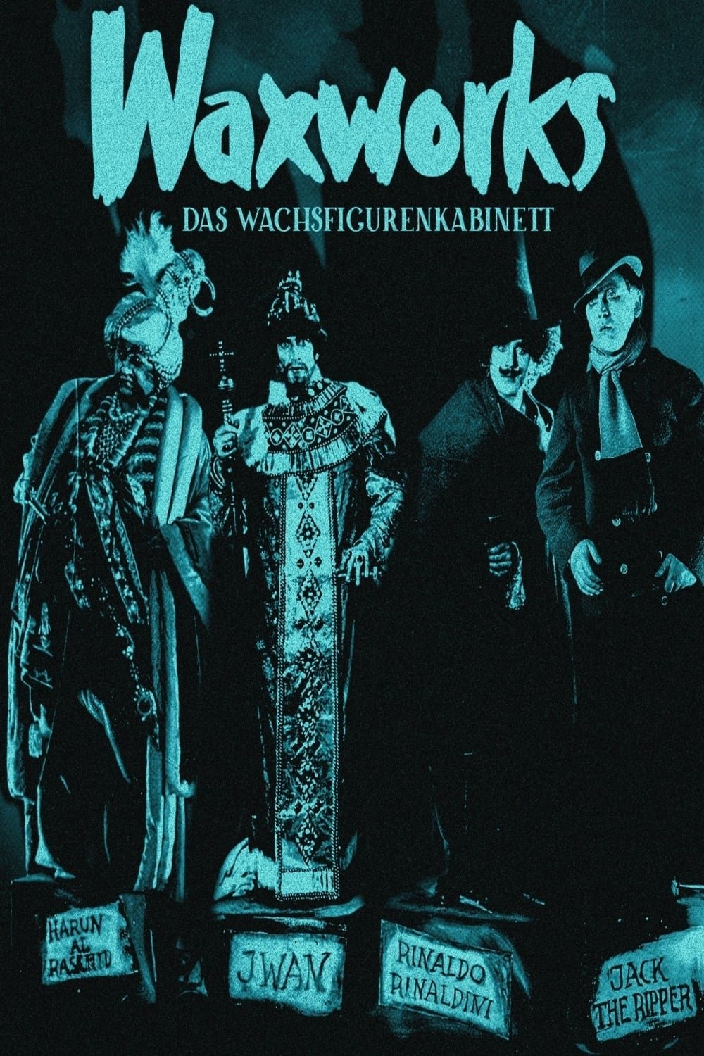 L'affiche du film Das Wachsfigurenkabinett