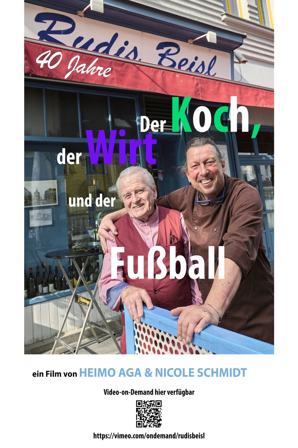 L'affiche du film Der Koch, der Wirt und der Fußball - 40 Jahre Rudis Beisl