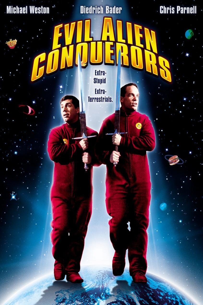 L'affiche du film Evil Alien Conquerors