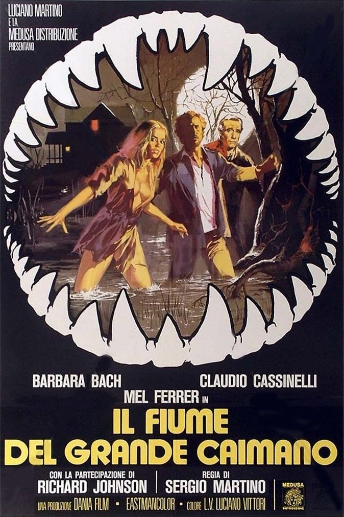 L'affiche du film Il fiume del grande caimano