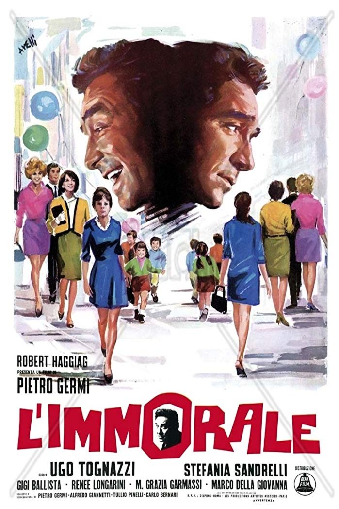 L'affiche du film L'immorale