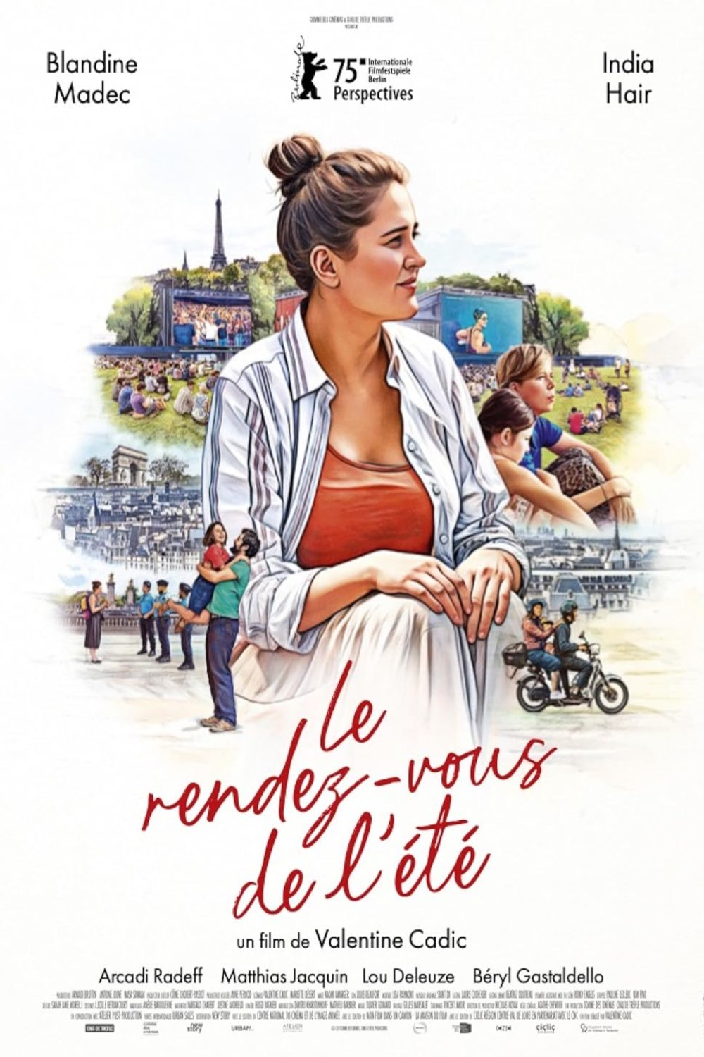 L'affiche du film Le rendez-vous de l'été