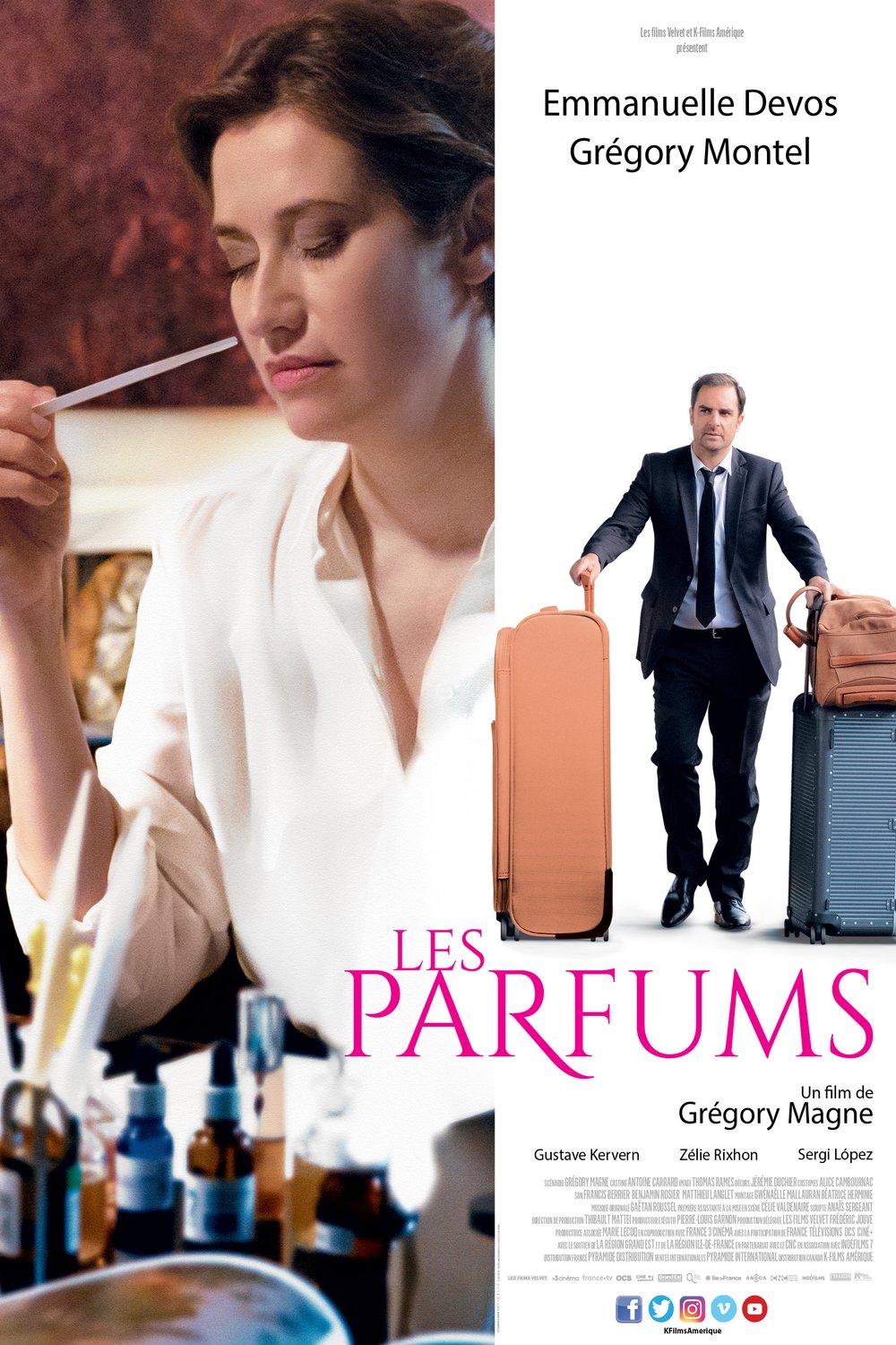 L'affiche du film Les parfums