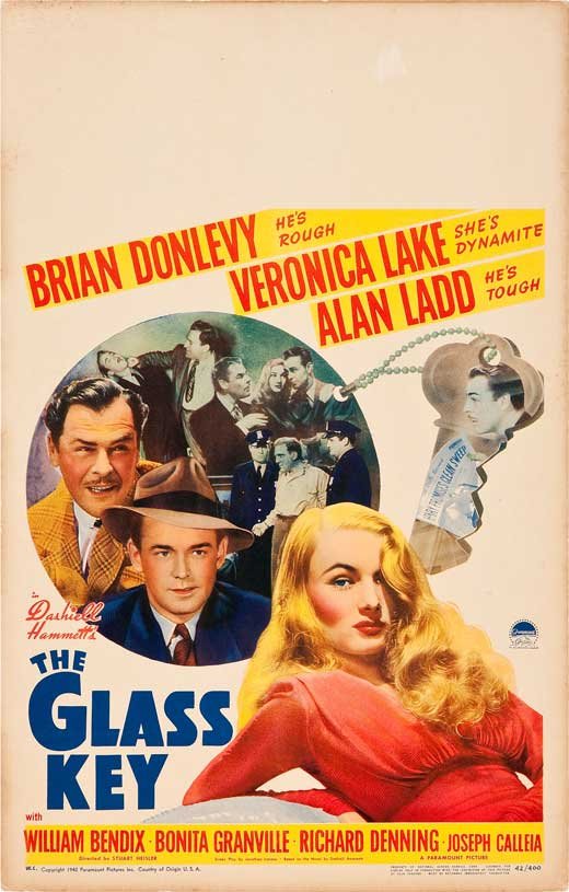 L'affiche du film The Glass Key