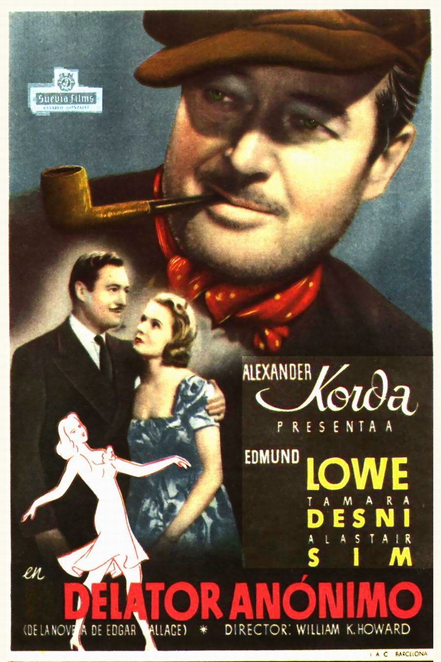 L'affiche du film The Squeaker