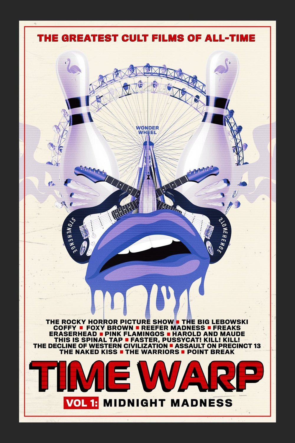 L'affiche du film Time Warp: The Greatest Cult Films of All-Time- Vol. 1 Midnight Madness