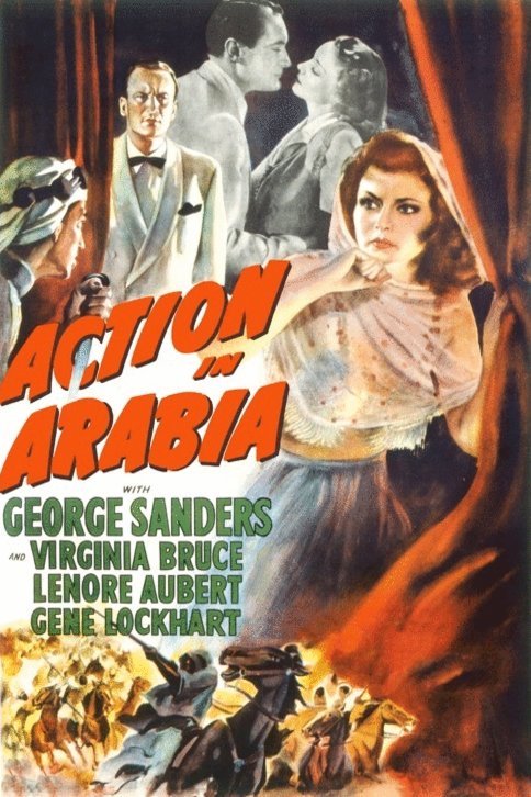 L'affiche du film Action in Arabia