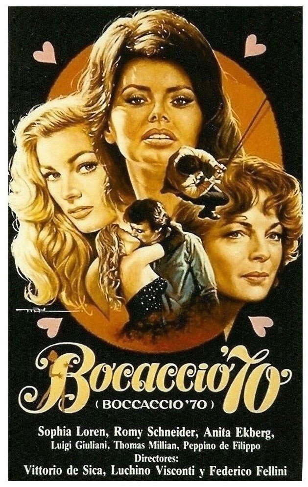 L'affiche du film Boccaccio '70