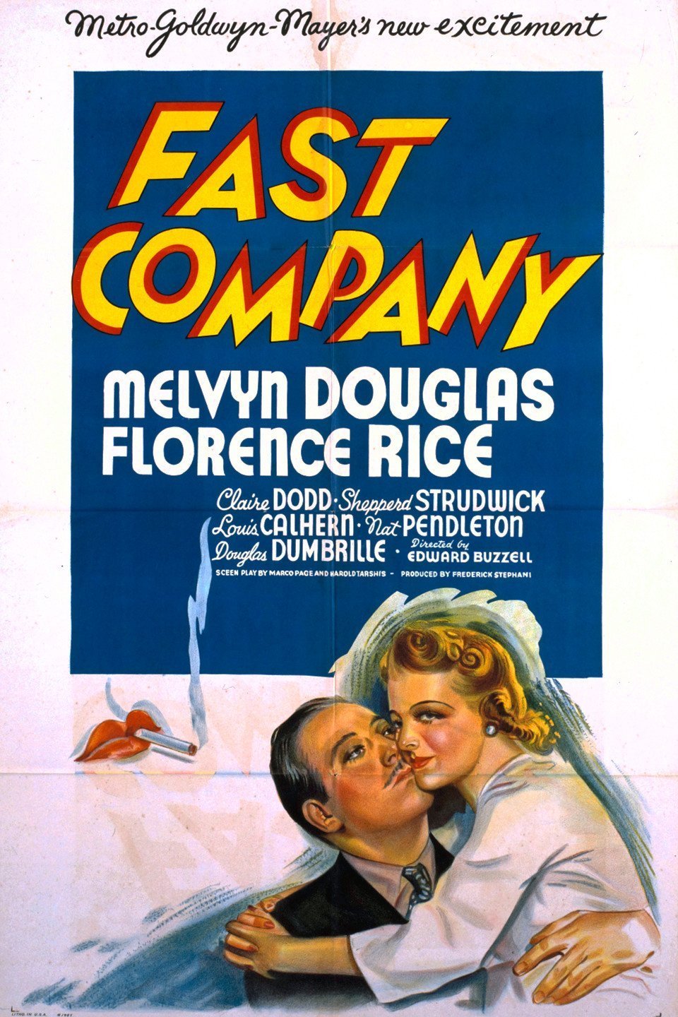 L'affiche du film Fast Company