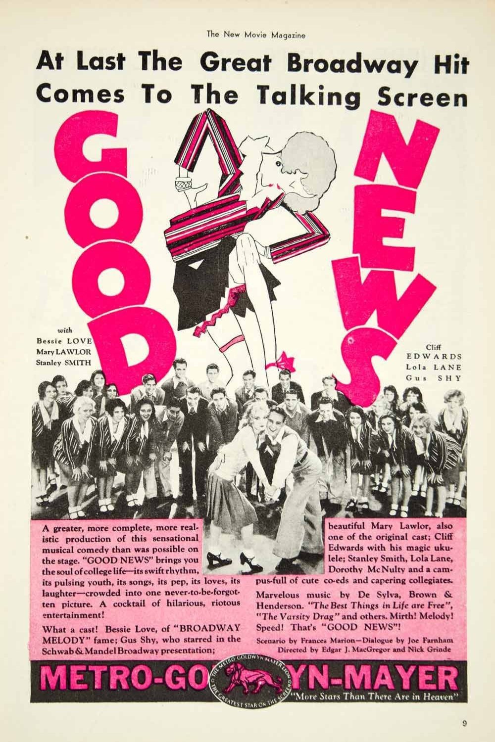 L'affiche du film Good News