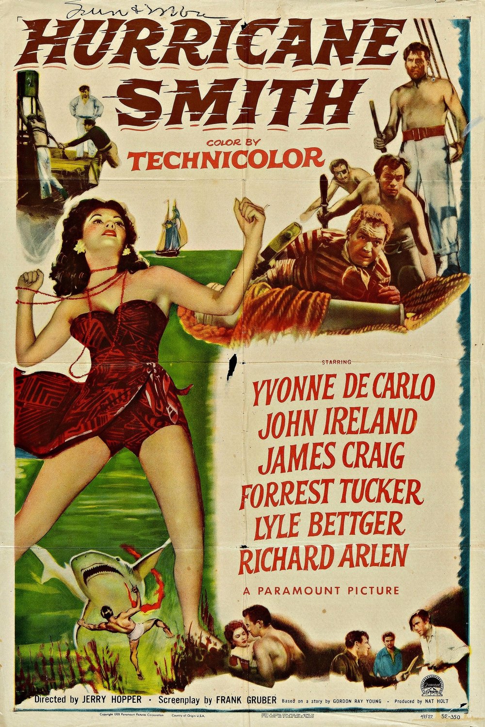 L'affiche du film Hurricane Smith