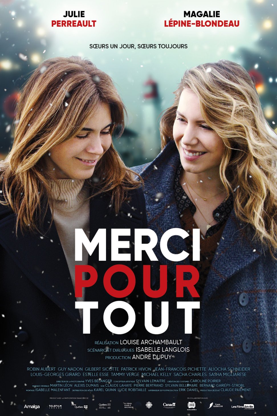 L'affiche du film Merci pour tout