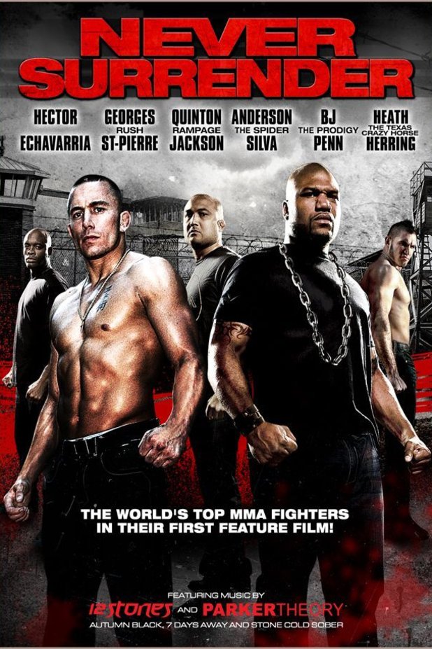L'affiche du film Never Surrender