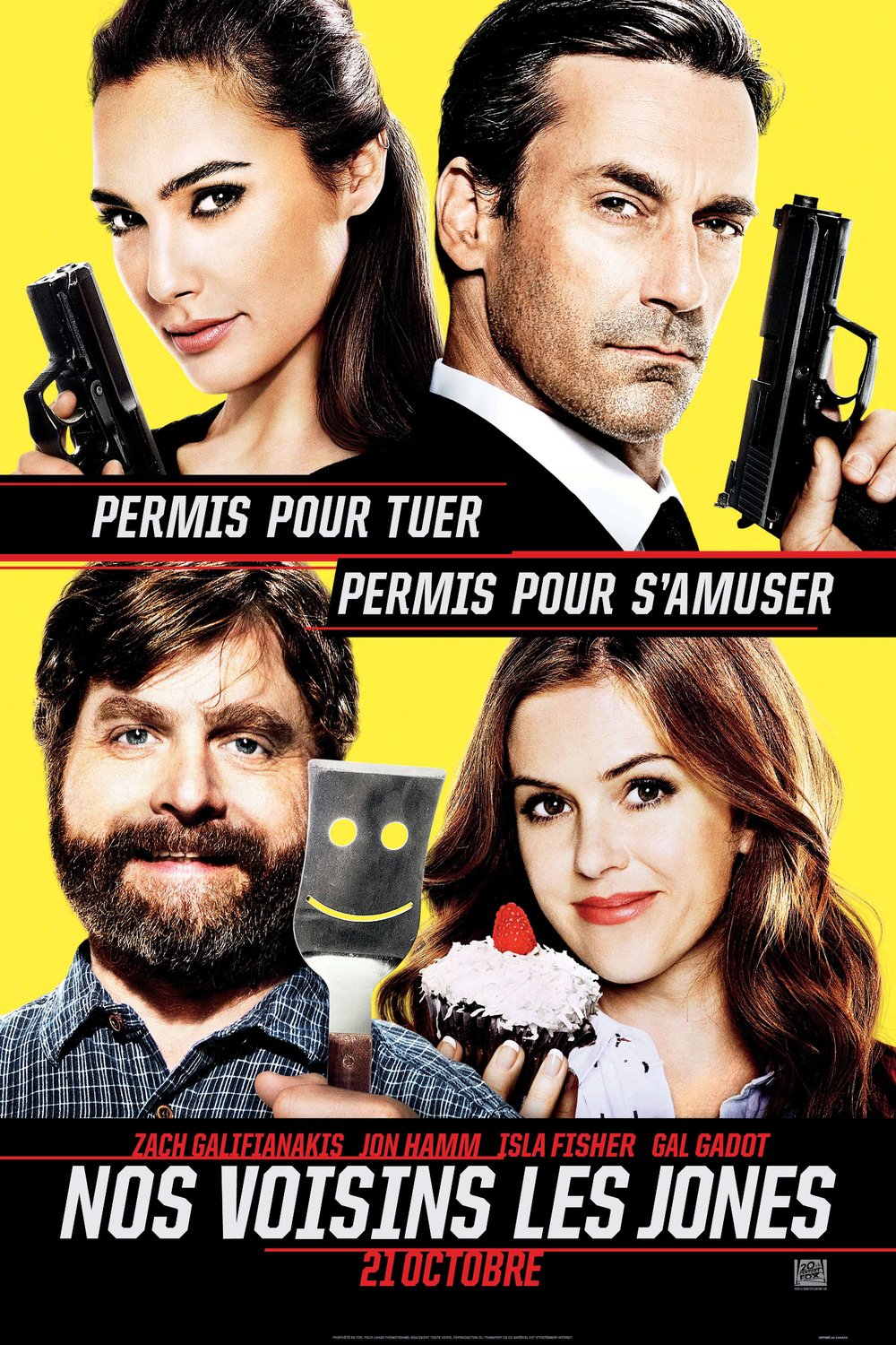 L'affiche du film Nos voisins les Jones