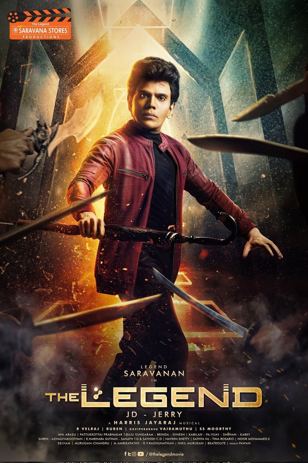 L'affiche du film The Legend