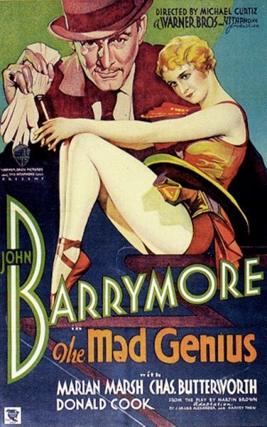 L'affiche du film The Mad Genius