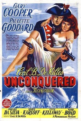 L'affiche du film Unconquered