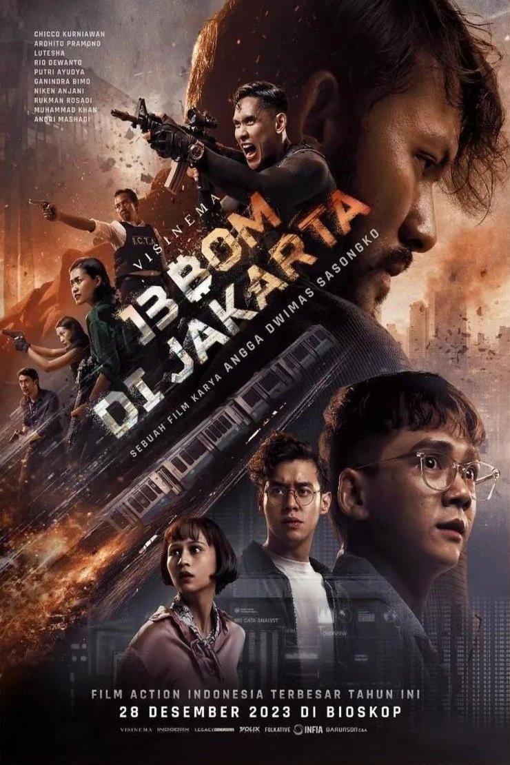 L'affiche du film 13 Bom di Jakarta