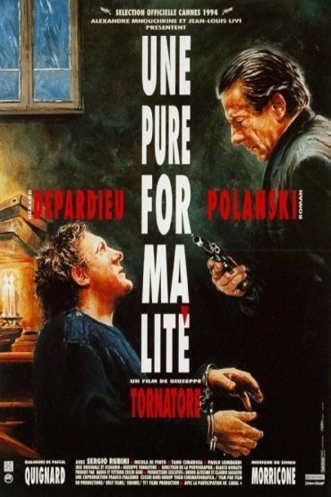 L'affiche du film Una pure formalité