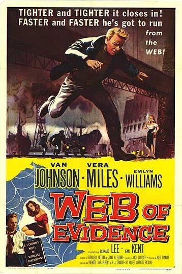 L'affiche du film Web of Evidence