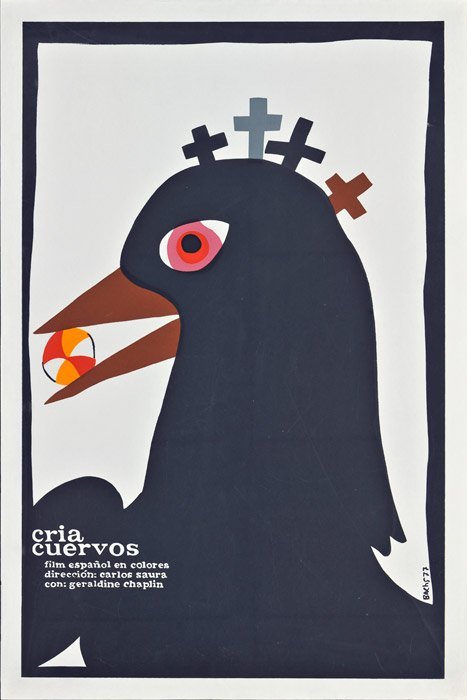 L'affiche du film Cria cuervos