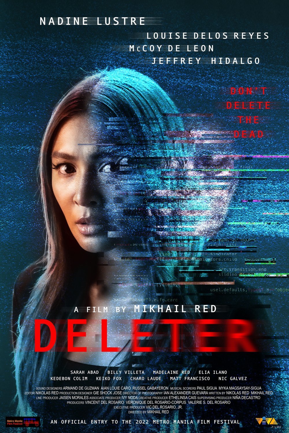 L'affiche du film Deleter