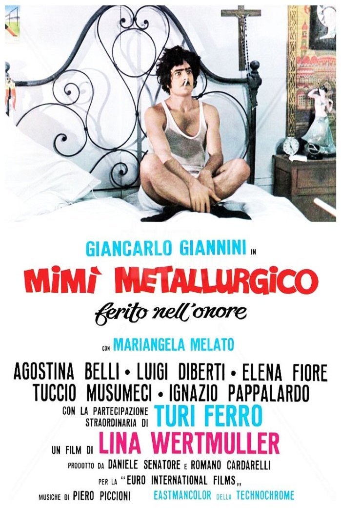 L'affiche du film Mimi métallo blessé dans son honneur