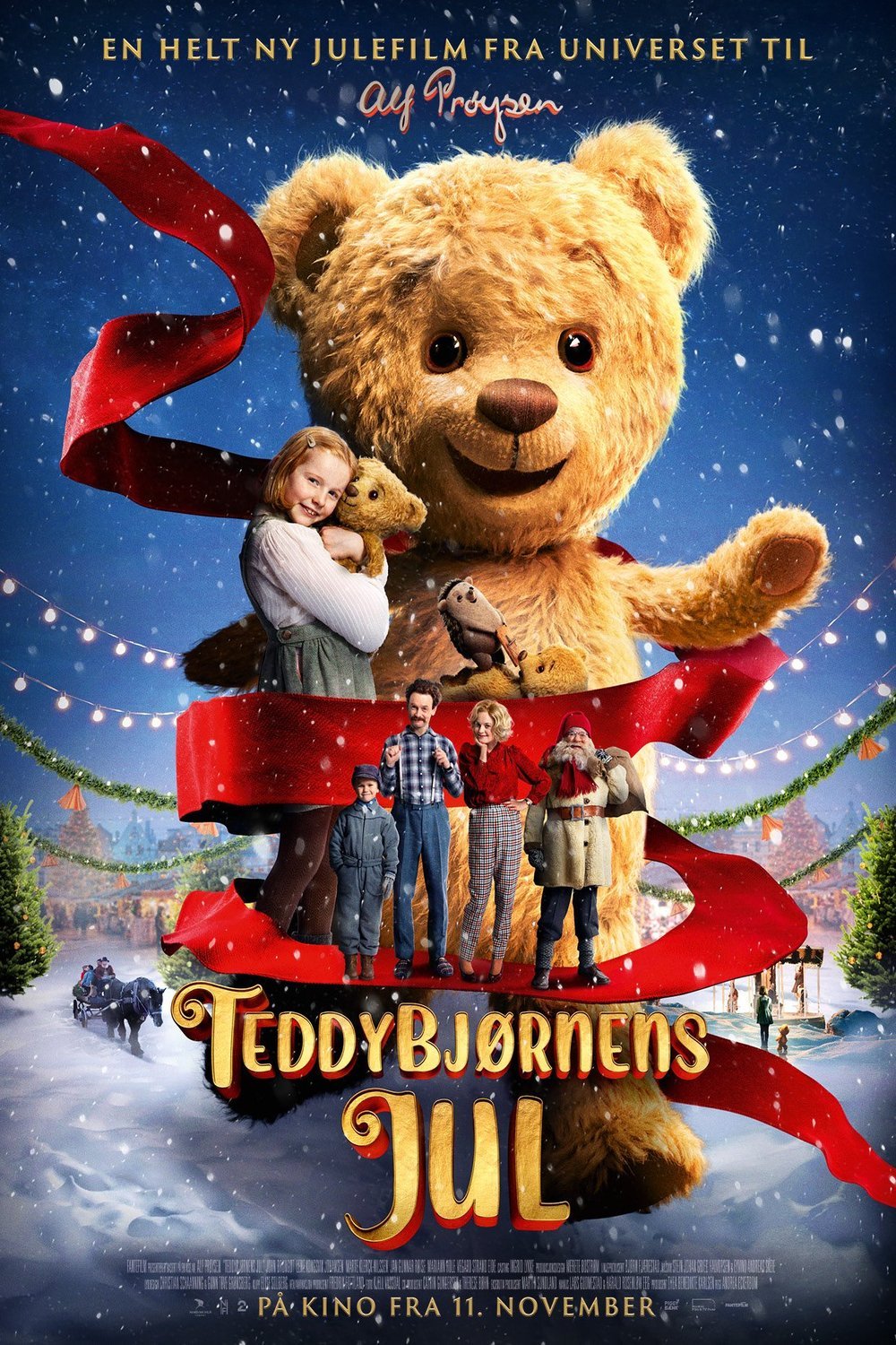 L'affiche du film Teddybjørnens jul