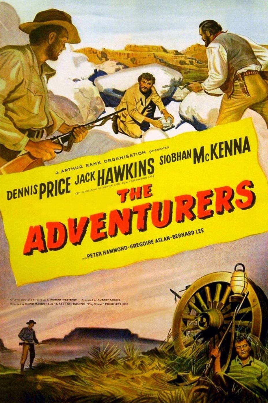 L'affiche du film The Adventurers