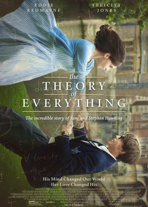 L'affiche du film The Theory of Everything