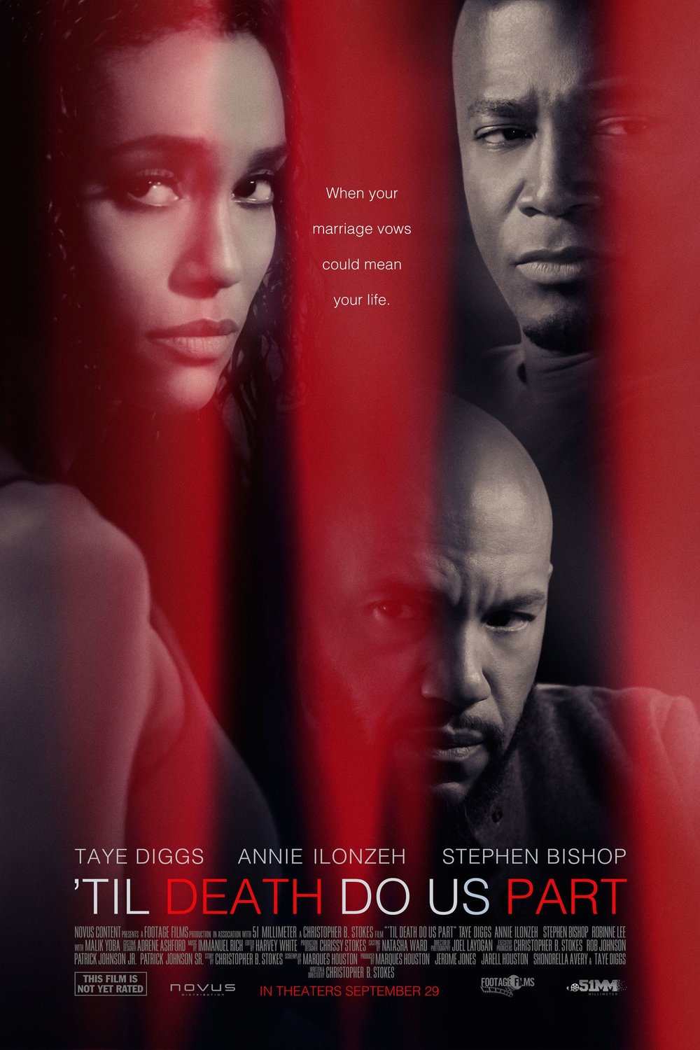 L'affiche du film Til Death Do Us Part
