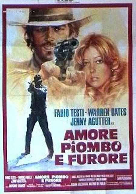 L'affiche du film Amore, piombo e furore