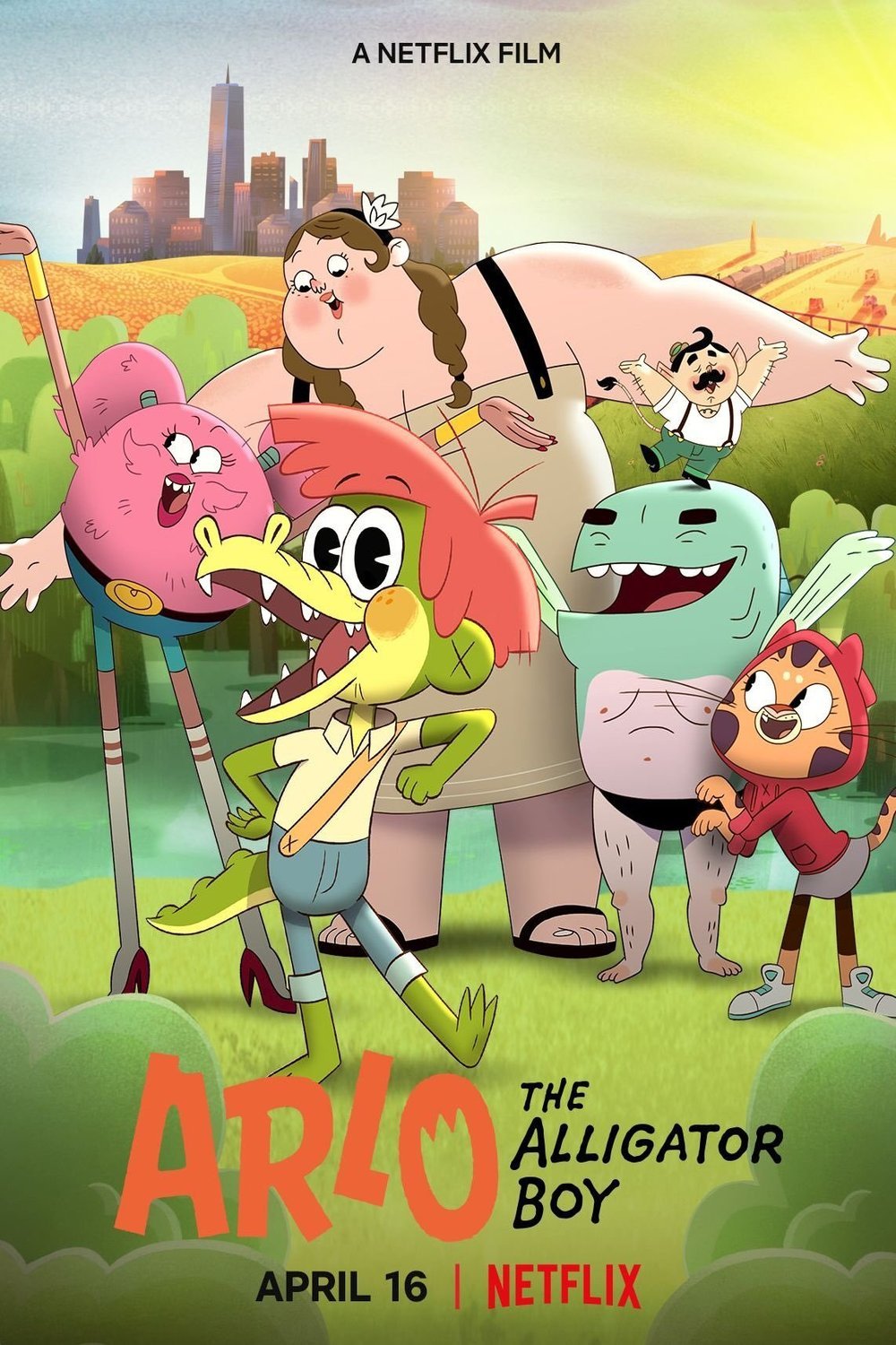 L'affiche du film Arlo the Alligator Boy