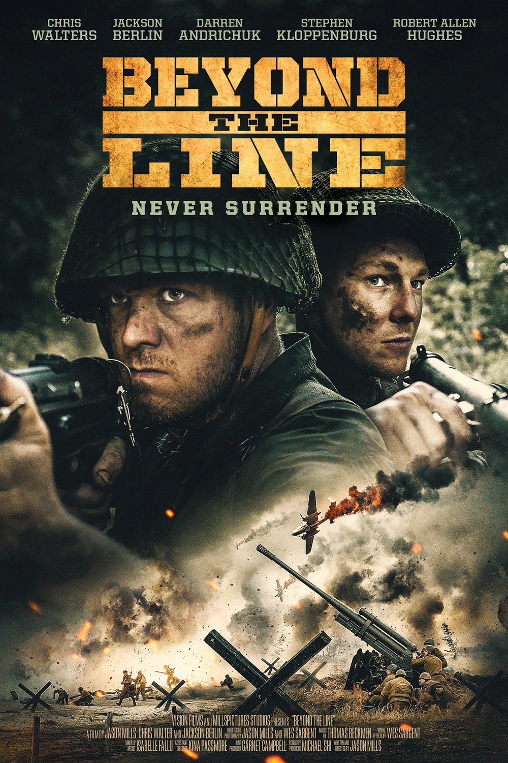 L'affiche du film Beyond the Line