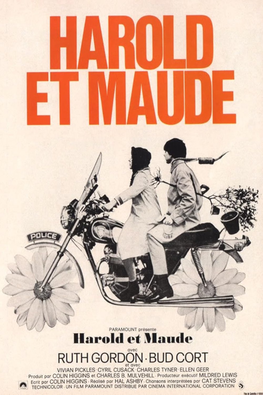 L'affiche du film Harold et Maude